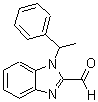 structure of CAS# 612046-98-7, 1-(1-Phenylethyl)-1H-benzimidazole-2-carbaldehyde;1-(1-phenylethyl)-1H-benzimidazole-2-carbaldehyde;1-(1-phenylethyl)-1H-benzo[d]imidazole-2-carbaldehyde;1-(1-Phenyl-ethyl)-1H-benzoimidazole-2-carbaldehyde
