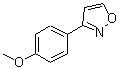 结构式 CAS# 61428-20-4, 3-(4-甲氧基苯基)-1,2-恶唑