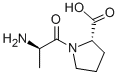 结构式 CAS# 61430-12-4, D-丙氨酰-脯氨酸盐酸盐