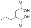 structure of CAS# 618-57-5, 2-Propyl Succinic Acid;1,2-Pentanedicarboxylic Acid;2-Propylbutanedioic Acid;2-PROPYL SUCCINIC ACID