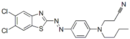 CAS#: 61852-41-3， 3-[Butyl[4-[(5,6-Dichlorobenzothiazol-2-Yl)Azo]Phenyl]Amino]Propanenitrile