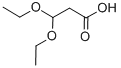 structure of CAS# 6191-97-5, 3,3-Diethoxy-Propionic Acid;Propanoic Acid, 3,3-Diethoxy-;3,3-DIETHOXY-PROPIONIC ACID
