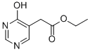 structure of CAS# 6214-46-6, Ethyl2-(4-Hydroxypyrimidin-5-Yl)Acetate