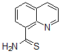 结构式 CAS# 62216-06-2, 喹啉-8-硫代甲酰胺