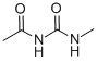 structure of CAS# 623-59-6, 1-Acetyl-3-Methylurea;N-(Methylcarbamoyl)Ethanamide;1-Acetyl-3-Methylurea;Acetamide, N-[(Methylamino)Carbonyl]-