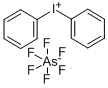 结构式 CAS# 62613-15-4, 二苯基碘鎓六氟砷酸盐