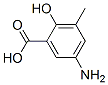 structure of CAS# 6265-14-1, 5-Amino-2-Hydroxy-3-Methyl-Benzoic Acid;5-AMINO-2-HYDROXY-3-METHYL-BENZOIC ACID;5-Amino-2,3-Cresotic Acid