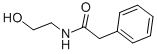 structure of CAS# 6269-99-4, N-(2-Hydroxyethyl)-2-Phenylacetamide;N-(2-Hydroxyethyl)-2-Phenyl-Acetamide;N-(2-Hydroxyethyl)-2-Phenyl-Ethanamide;Bionet2_000194