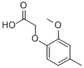 结构式 CAS# 6270-23-1, (2-甲氧基-4-甲基-苯氧基)-乙酸