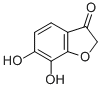 structure of CAS# 6272-27-1, 6,7-Dihydroxycoumaranone;6,7-Dihydroxybenzofuran-3-One;6,7-Dihydroxy-3-Benzofuranone;6,7-Dihydroxycoumaranon