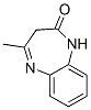 structure of CAS# 6276-48-8, 1,3-Dihydro-4-Methyl-2H-1,5-Benzodiazepin-2-One;Sbb009494;2,3-Dihydro-4-Methyl-1H-1,5-Benzodiazepin-2-One;Bas 06989009
