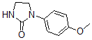 结构式 CAS# 62868-39-7, 1-(4-甲氧基苯基)-2-咪唑烷酮
