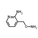 CAS 登录号：628703-65-1， 3-[(氨基氧基)甲基]-2-吡啶胺