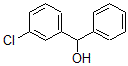结构式 CAS# 63012-03-3, alpha-(3-氯苯基)苯甲醇