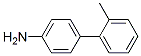 structure of CAS# 63019-97-6, 2'-Methyl-Biphenyl-4-Ylamine;3-Methyl-4-Phenyl-Aniline;(3-Methyl-4-Phenyl-Phenyl)Amine;2-Methyl-4-Phenylaniline