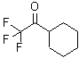 structure of CAS# 6302-04-1, 1-Cyclohexyl-2,2,2-Trifluoro-Ethanone;1-Cyclohexyl-2,2,2-Trifluoro-Ethanone;Nsc42756;Zinc01675545