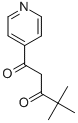CAS#: 6312-01-2， 4,4-Dimethyl-1-Pyridin-4-Yl-Pentane-1,3-Dione