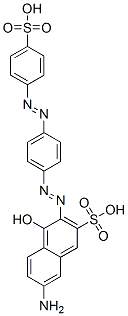 CAS#: 63147-42-2， 7-Amino-4-Hydroxy-3-[[4-[(4-Sulphophenyl)Azo]Phenyl]Azo]Naphthalene-2-Sulphonic Acid