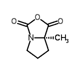 CAS#: 63399-76-8， (7aR)-7A-Methyltetrahydro-1H-Pyrrolo[1,2-c][1,3]Oxazole-1,3-Dione