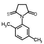 CAS#: 634151-19-2， 1-(2,5-Dimethylphenyl)-5-thioxo-2-pyrrolidinone