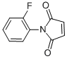 结构式 CAS# 63566-53-0, 1-(2-氟苯基)-1H-吡咯-2,5-二酮