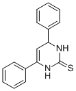 structure of CAS# 6381-55-1, 4,6-Diphenyl-1,2,3,4-Tetrahydropyrimidine-2-Thione;4,6-DIPHENYL-1,2,3,4-TETRAHYDROPYRIMIDINE-2-THIONE 97%;4,6-DIPHENYL-1,2,3,4-TETRAHYDROPYRIMIDINE-2-THIONE
