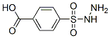 structure of CAS# 6391-97-5, 4-(Hydrazinosulfonyl)Benzoic Acid;4-(Aminosulfamoyl)Benzoic Acid;4-(Hydrazinosulfonyl)Benzoic Acid;Benzoic Acid, 4-(Hydrazinosulfonyl)-