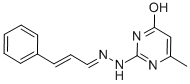 CAS#: 64792-21-8， 2-(Cinnamylidenehydrazino)-4-Hydroxy-6-Methylpyrimidine 