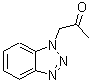 结构式 CAS# 64882-50-4, 1-(1H-苯并三唑-1-基)丙酮