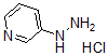 结构式 CAS# 650638-17-8, 3-肼基吡啶盐酸盐