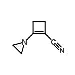 CAS#: 65157-76-8， 2-(1-Aziridinyl)-1-cyclobutene-1-carbonitrile