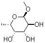 structure of CAS# 65310-00-1, Methyl 6-Deoxy-L-Galactopyranoside;(2R,3S,4R,5S,6S)-2-Methoxy-6-Methyl-Tetrahydropyran-3,4,5-Triol;(2R,3S,4R,5S,6S)-2-Methoxy-6-Methyltetrahydropyran-3,4,5-Triol;(2R,3S,4R,5S,6S)-2-Methoxy-6-Methyl-Oxane-3,4,5-Triol