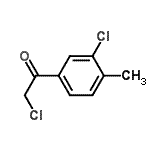 CAS#: 65610-02-8， 2-Chloro-1-(3-chloro-4-methylphenyl)ethanone