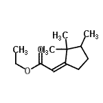 CAS 登录号：656236-41-8， 乙基(2Z)-(2,2,3-三甲基环戊基亚基)乙酸酯