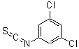 结构式 CAS# 6590-93-8, 1,3-二氯-5-异硫氰酸基-苯