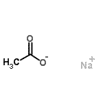 structure of CAS# 66012-98-4, Sodium (<sup>18</sup>O<sub>2</sub>)acetate;(<sup>18</sup>O<sub>2</sub>)Acétate de sodium;Acetic-<sup>18</sup>O<sub>2</sub> acid, sodium salt (1:1);Natrium(<sup>18</sup>O<sub>2</sub>)acetat