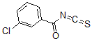 结构式 CAS# 66090-36-6, 3-氯-苯甲酰基异硫氰酸酯
