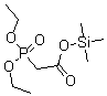 结构式 CAS# 66130-90-3, 2-(二乙氧基亚膦酰)-乙酸三甲基硅烷基酯