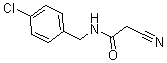 structure of CAS# 66158-49-4, N-[(4-Chlorophenyl)Methyl]-2-Cyano-Acetamide;N-[(4-Chlorophenyl)Methyl]-2-Cyano-Acetamide;N-(4-Chlorobenzyl)-2-Cyano-Acetamide;N-[(4-Chlorophenyl)Methyl]-2-Cyano-Ethanamide