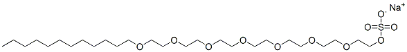 CAS#: 66197-75-9， Sodium 3,6,9,12,15,18,21-Heptaoxatritriacontyl Sulphate