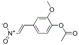CAS#: 6622-95-3， 4-Acetoxy-3-Methoxy-omega-Nitrostyrene