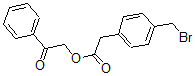 结构式 CAS# 66270-97-1, 苯甲酰甲基 4-(溴甲基)苯乙酸酯