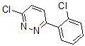 结构式 CAS# 66549-15-3, 3-氯-6-(2-氯苯基)-哒嗪