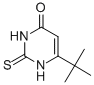 结构式 CAS# 66698-66-6, 6-(叔-丁基)-2-硫代-2,3-二氢-4(1H)-嘧啶酮
