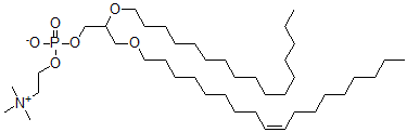 CAS#: 66767-75-7， O-Hexadecyl O-(1-Octadec-9-Enyl)Phosphatidylcholine