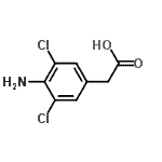 CAS#: 66955-76-8， (4-Amino-3,5-dichlorophenyl)acetic acid