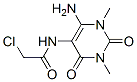 CAS#: 6743-04-0， 6-Amino-5-(2-Chloroacetamido)-1,3-Dimethyl-Uracil 