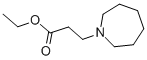 structure of CAS# 6763-93-5, Ethyl Hexahydro-1H-Azepine-1-Propanoate;3-(1-Azepanyl)Propanoic Acid Ethyl Ester;3-(Azepan-1-Yl)Propionic Acid Ethyl Ester