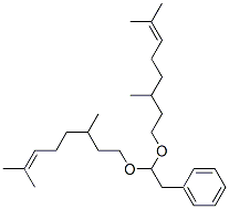 CAS#: 67634-04-2， [2,2-Bis[(3,7-Dimethyl-6-Octenyl)Oxy]Ethyl]Benzene