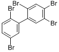 structure of CAS# 67888-96-4, 2,2',4,5,5'-Pentabromobiphenyl;2,2',4,5,5'-Pentabromo-1,1'-Biphenyl;Biphenyl, 2,2',4,5,5'-Pentabromo-;1,1'-Biphenyl, 2,2',4,5,5'-Pentabromo-